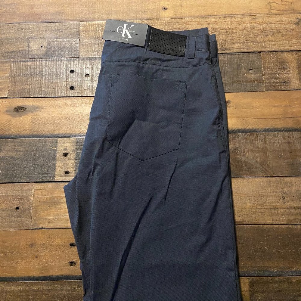 Mens Grey Calvin Klein New Dress Pants